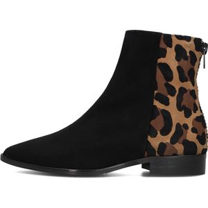 STEFANO LAURAN 22103 Enkellaarsjes - Enkelboots met rits - Dames - Zwart - Maat 40