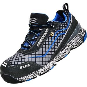 SIR SAFETY MONZA Veiligheidsschoenen S1PS HEREN Werkschoen Grijs - Aluminium Neus en Composiet Tussenzool - Antislip SR - Ademend