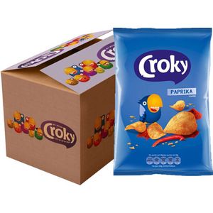 Croky - Paprika Chips - 12x 100g