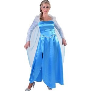 Magic Design Jurk Ijsprinses Dames Polyester Blauw Maat Xxl