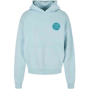 Merchcode - Dance Under Stars Oversized Hoodie/trui - L - Blauw
