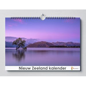 Nieuw-Zeeland Verjaardagskalender 35x24 cm | Wandkalender | Verjaardagskalender Volwassenen