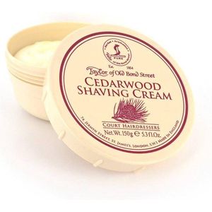 Taylor of Old Bond Street Cedarwood Shaving Cream 150 gr.