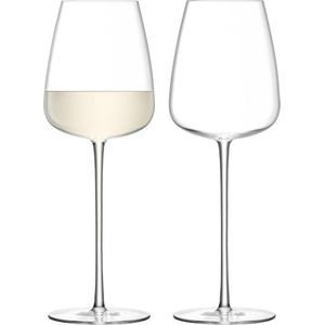 L.S.A. Wine Culture Witte Wijnglazen - 490 ml - Set van 2 Stuks