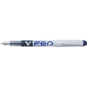 Boligrafo de tinta líquida Pilot V Pen Wegwerpbaar Kalligrafiepen Blauw Staal 0,4 mm (12 Stuks)