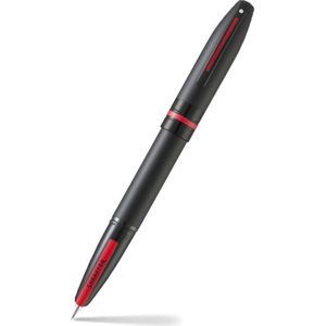 Sheaffer vulpen - Icon E9108 - M - Matte black lacquer red PVD trims - SF-E910853