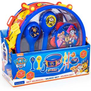 PAW Patrol - Set van 7 Muziekinstrumenten - Dru - Maraca - Castagnette - Mondharmonic - Flui