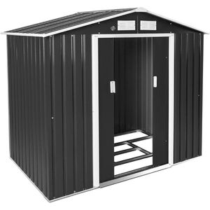 Equivera Tuinkast - Tuinkast Kunststof - Tuinkast Kunststof voor Buiten - Tuinkist Kunststof - Tuinkast voor Buiten - Opbergkast Buiten - Tuinkasten voor Buiten - Tuinberging