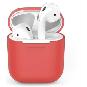 New Age Devi - Hoesje geschikt voor Apple Airpods - case - Rood