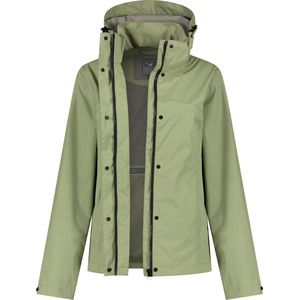 MGO Jane Jacket - Regenjas dames - kort wind- en waterdicht jack - Groen