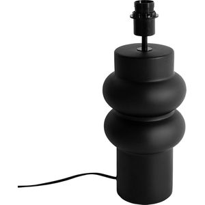 QAZQA alisia - Design Tafellamp - 1 lichts - H 40 cm - Zwart - Woonkamers-sSlaapkamers-sKeuken
