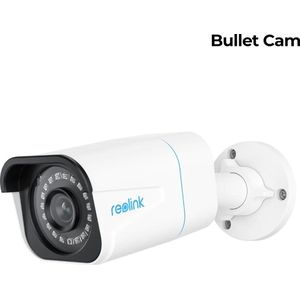 Vihes Beveiligingscamera - Buiten Camera Met Nachtzicht - IP Camera - Persoon/Voertuigdetectie - Android,IOS - 30 meter zicht - Wit