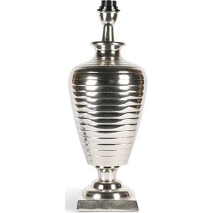 Authentic Models - Roaring Twenties Vase Lamp - Lamp - TafelLamp - Staande lamp - Stalamp - Sfeerlamp - Woonkamer - Staande lampen - tafellamp slaapkamer - Silver