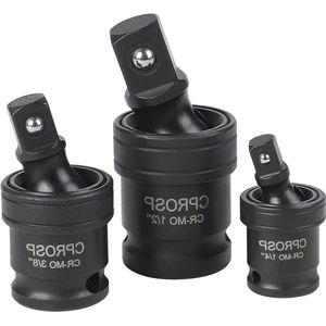 3-delige 360° draaischarnier scharnierset met kogelveer adapter voor momentsleutel