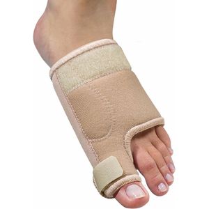 Hallux Valgus bandage met spalk voor de nacht met badstof binnenkant