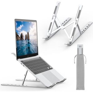 Verstelbare Laptopstandaard met 6 Hoekverstellingen voor 10""-17,3"" Laptops en Tablets