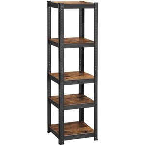 Zware Rek, Keukenrek, Boekenkast, Opbergrek, Staand Rek, 5 Planken