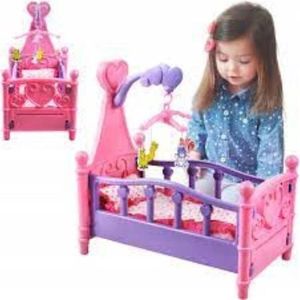 Ariko Poppenbed - Poppenspeelgoed - Poppenaccessoires/benodigdheden - Poppenbedje