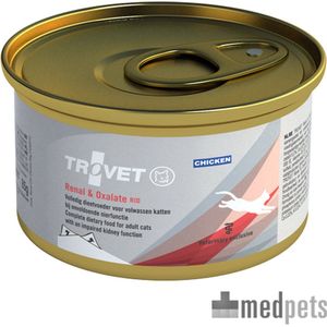 TROVET Renal & Oxalate RID (Chicken) Kat - 6 x 100 g blik