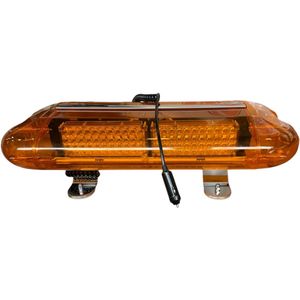 Zwaailamp 12V-led oranje met magneet - lightbar