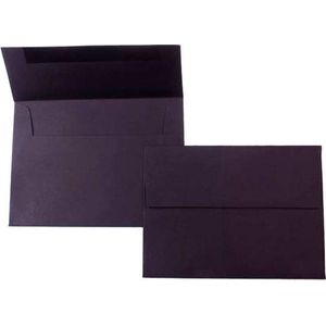 Enveloppen Zwart 16,5x12,1cm Premium Opaak (50 stuks)