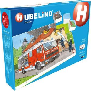 Hubelino Puzzel Brandweer Junior 26,5 X 18,2 Cm 35 Stukjes