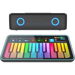 iDance Musika Piano PACK Mini piano met geluidseffecten en speaker