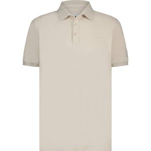 State of Art Poloshirt Effen Polo Met Rubber Print 46113415 1400 Mannen Maat - L