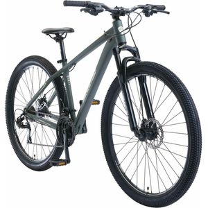 Bikestar 29 inch, 21 speed hardtail Sport MTB, groen / beige