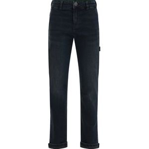 WE Fashion Jongens straight fit jeans met stretch