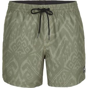 O´neill Cali Print 15´´ Zwemshorts Groen M Man