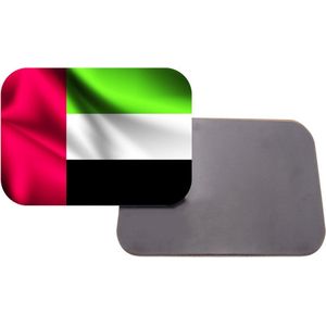 Magneet Met Opdruk | 5x7 cm | Geschenk | Koelkastmagneet | Vlag Verenigde Arabische Emirates