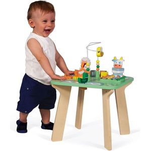 QProductz Activiteiten Tafel - Speeltafel met 7 Activiteiten - Leerzame Activiteiten Tafel voor Kinderen - 92 x 92 x 136cm - Groen