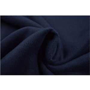 Fleece stof - Marineblauw - 1 meter - Per meter - Anti pilling fleece