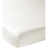 Meyco Baby Uni hoeslaken boxmatras - offwhite - 75x95cm