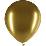 Gouden Ballonnen Chroom 30cm 50st