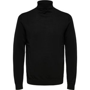 SELECTED HOMME Fijngebreide Coltrui SLHBERG Black