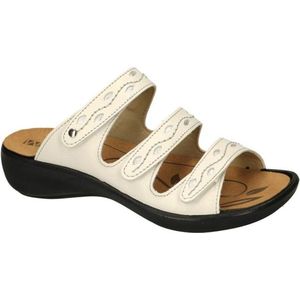 Westland IBIZA 66 - Dames slippers - Kleur: Wit/beige - Maat: 41
