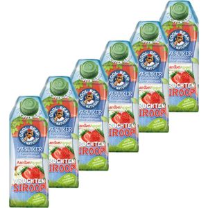 Cool Bear | Limonade Siroop | Aardbei - Appel | 6 stuks | 6 x 750ml