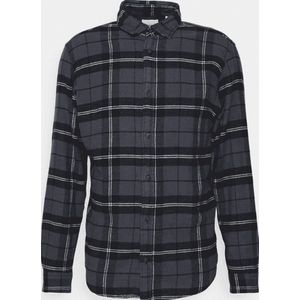 Jack & Jones Plain Autumn Check Shirt Ombre Blue BLAUW M