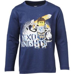 LEGO WEAR Longsleeve NEXO Knights - M-70423 Donker Blauw - MAAT 116