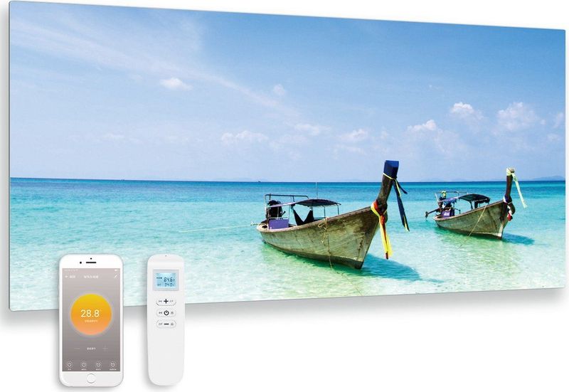 Quality Heating - QH-GD Serie - Infrarood Verwarmingspaneel - Wand - Wifi - 700Watt
