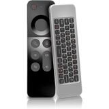 Draadloze Air Mouse met Toetsenbord en Spraakbesturing voor Smart TV, Android TV Box en PC