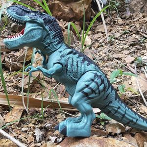 Dinosaurus T-Rex Magic Spray BUIK Projectie Leg Eieren Dinosaurusrobot met Knippersignalen Licht Geluid Signalen Mechanisch Dinosaurus Gloeien uit de Mond & Ogen- Elektrisch Speelgoed Groot Formaat 46,8 cm Interactieve Oertijd Herbeleven DROOM CADEAU