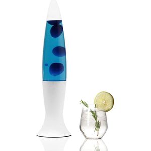 Lavalamp - Blauw - 40 cm - Lava Lamp - Lavalampen