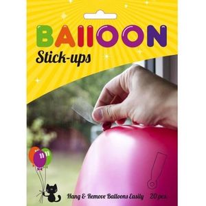 Ballon stick-ups 20 stuks - .