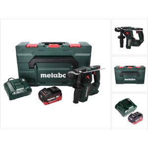 Metabo BH 18 LTX BL 16 accuklopboormachine 18 V 1,3 J SDS-plus Brushless + 1x oplaadbare accu 5,5 Ah + lader + MetaBOX