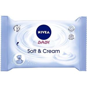 Nivea Baby  Soft & Cream 63 billendoekjes