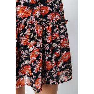 Colourful Rebel Hannah Paisley Flower Skirt - XL