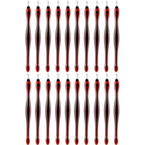 YUBBI 20 Stuks Nagelriem Verwijderaar - Nagelriem Knipper - Cuticle Cutter - Bruin